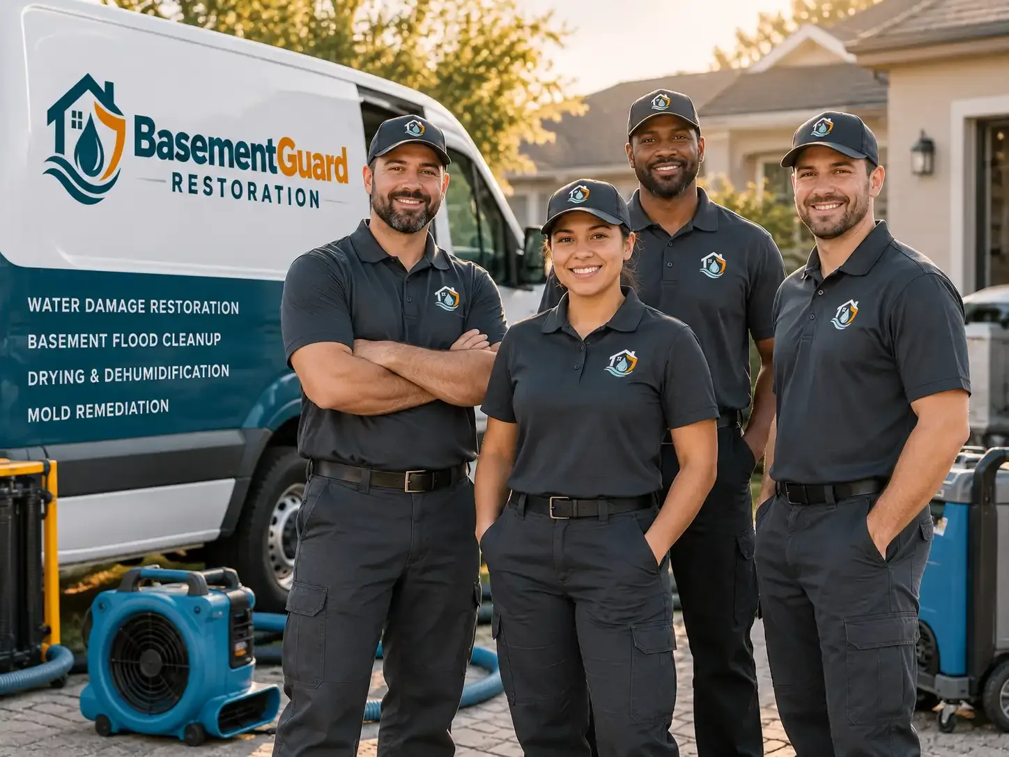Basement Water Damage Restoration company in Kawkawlin, MI